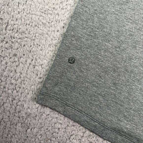 Lululemon Evolution Polo Shirt Mens L Gray Short Sleeve Golf Soft Stretch - Picture 6 of 9
